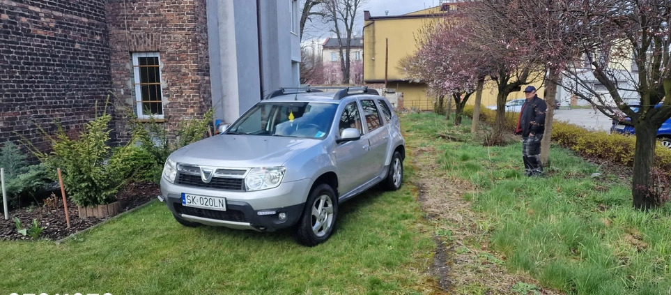 Dacia Duster cena 27500 przebieg: 120000, rok produkcji 2012 z Katowice małe 37